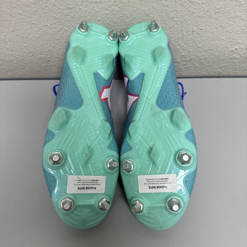 Puma Future 7 Ultimate MXSG Bluemazing Peppermint 107918-01 Men's Size 9.5 - Picture 6 of 7