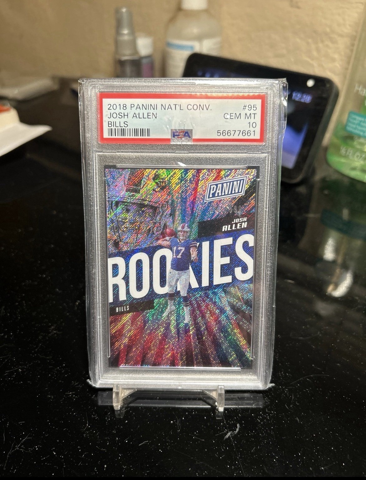 2018 Panini National Convention - Rookies Josh Allen #95  /399 (RC) PSA 10
