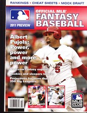 OFFICIAL MLB  FANTASY BASEBALL, 2011 PREVIEW ( ROOKIES AND SLEEPERS TO GRAB )