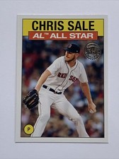 2021 Topps Series 2 Chris Sale 1986 All Star #86AS-13 Boston Red Sox