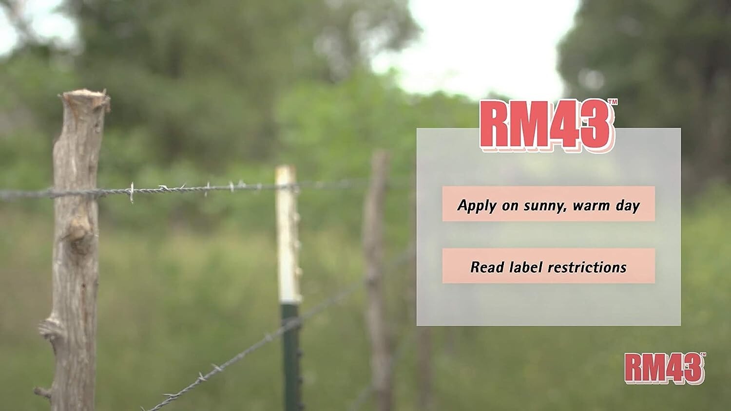 RM43 Total Veg Control Glyph Imazapyr Root Weed Preventer and Grass