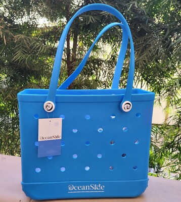 Oceanside Beach Tote Bag Waterproof Tip Proof Non Treaded