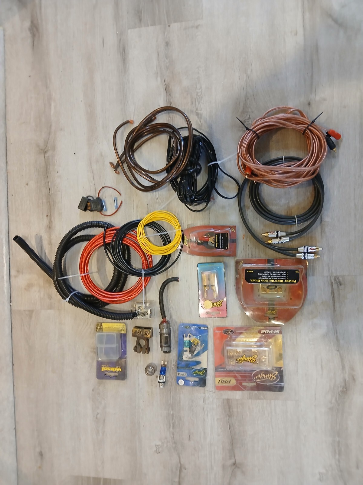 car stereo amplifier installation kit.