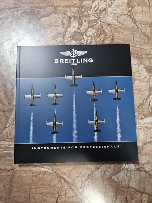 BREITLING CHRONOLOG 2013 224 PAGES COVER UNUSED NOS RELIEF SOFT COVER / FRENCH