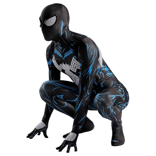 2022 Symbiosis Venom Spider-Man Disfraz Cosplay Zentai Mono Accesorios de Halloween - Imagen 7 de 10