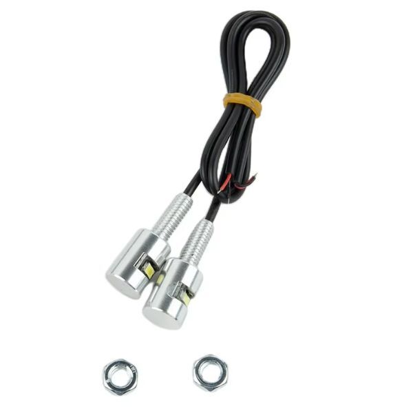 LED Number Plate Bolt Lights for Kawasaki ZL ZR Eliminator Zephyr