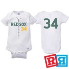 David Ortiz Boston Red Sox City Connect Baseball Gerber Baby Onesie® Bodysuit