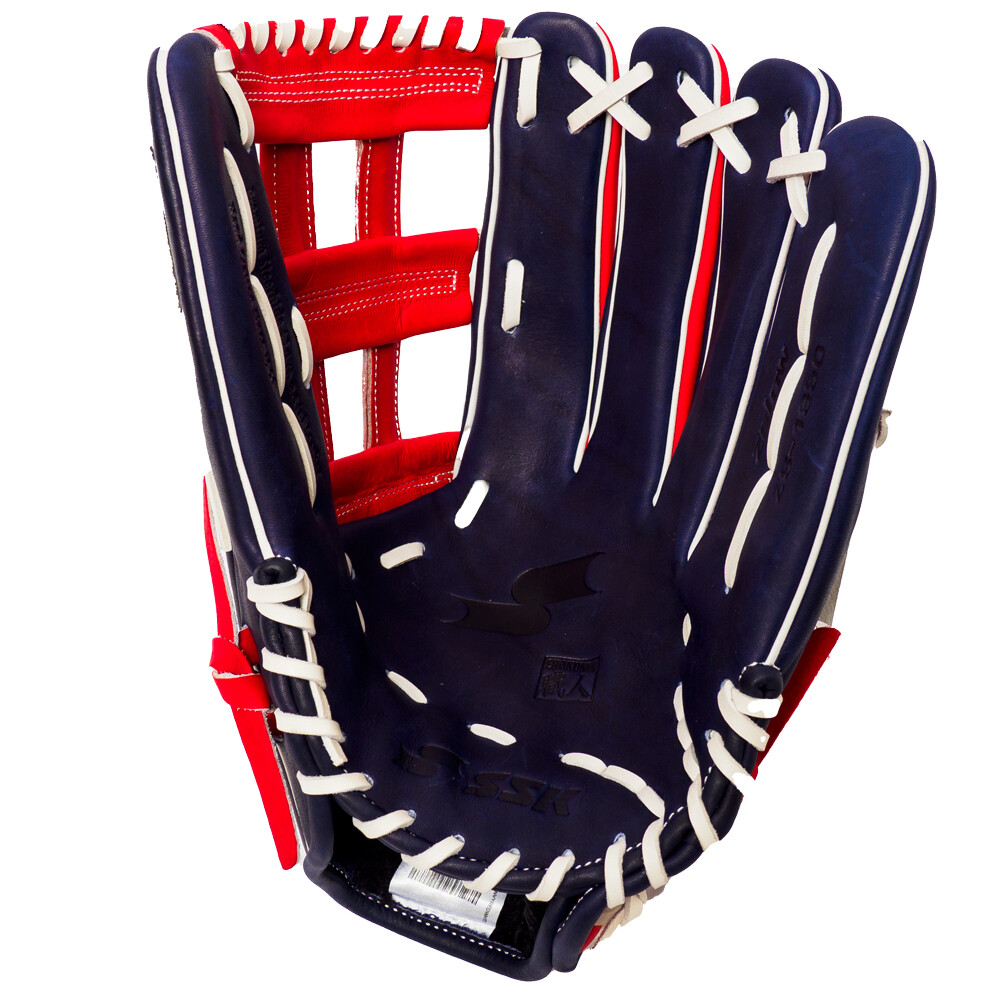 SSK ZSLOW 13.5" Slowpitch Softball Glove ZS1350NVYREDWHT3 eBay