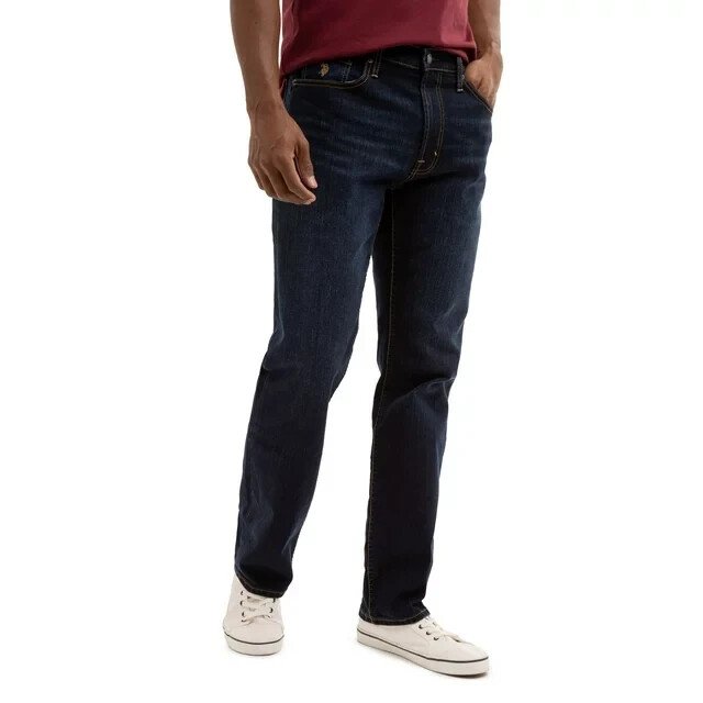 U.S. POLO ASSN. - SIZE: 29 X 30 - Dark Wash Straight Fit