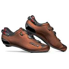 Sidi Shot 2 Road Cycling Shoes Black/Rust Men's 44 EU / 9.6 US
