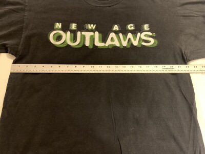 WWE New Age Outlaws DX T-shirt Men's Large Road Dogg Billy Gunn