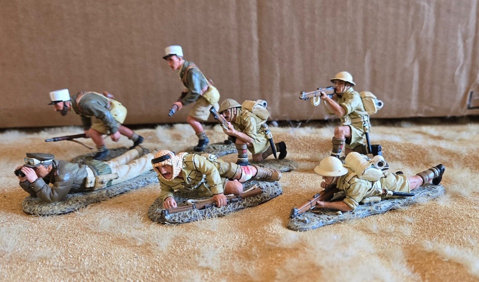 Ensemble D'artillerie King & Country 8th Army – Miniature Occasion