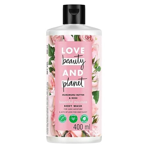 Love Beauty & Planet Murumuru Butter & Rose Aroma Shower Gel for dry skin-400 ml - Picture 1 of 7