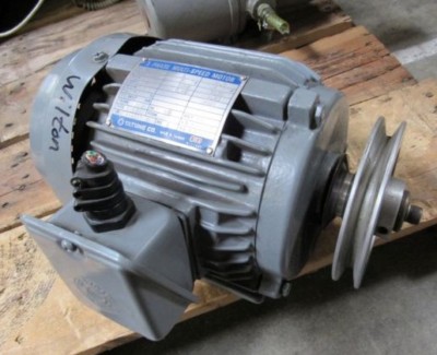 TATUNG 3 PHASE MULTI-SPEED MOTOR TYPE EBFC 440VOLTS, FROM HURCO ULTIMAX SSM