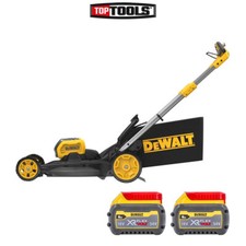 DEWALT DCMWSP550 54V XR Rear Wheel Drive Lawn Mower With 2 x 6.0Ah Batteries
