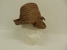 GORGEOUS   Vintage BUCKET HAT BY DINO VALLIE MADE IN ITALY