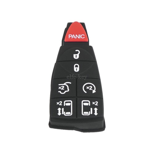 Fobik Key Rubber Pad For Chrysler Town & Country 2008 - 2017 7 Buttons IYZ-C01C - Picture 8 of 8