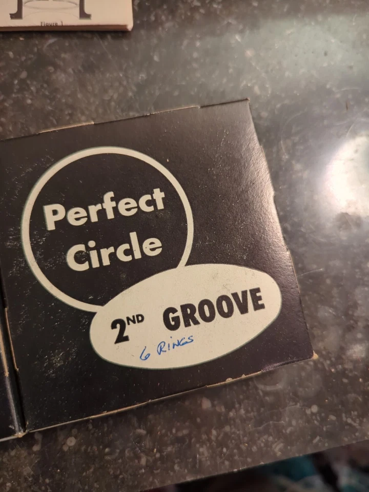 Juego de anillos de pistón 1962-1973 Willys Kaiser JEEP Tornado 230 M715 juego de 5 pistones .010 Foto 4 de 4