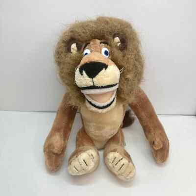 Madagascar Plush Lion Alex DreamWorks Stuffed Animal Toy Zoo 7''