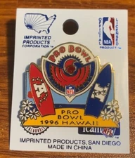 1996 Imprinted Products AFC/NFC Pro Bowl Hawaii Pin New