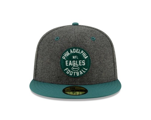 Philadelphia Eagles On-Field 59Fifty Sideline Establishment 1930 Hat- Gray - Picture 2 of 6
