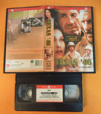 VHS film TEXAS '46 2002 Luca Zingaretti Roy Scheider CECCHI GORI (F33) no dvd