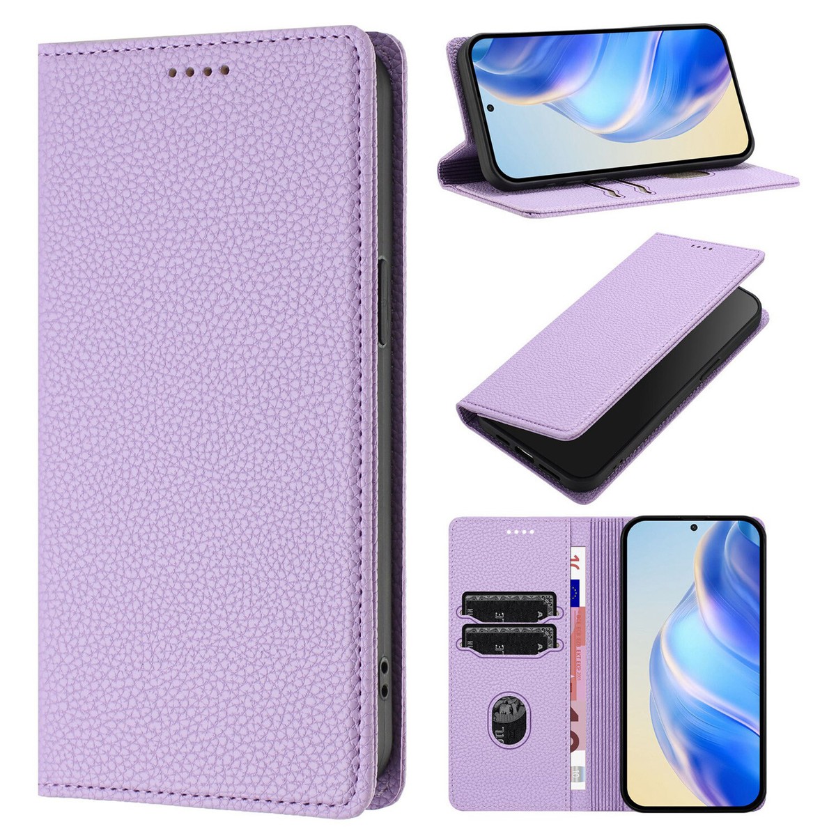 For Sony Xperia 1 VIII 2026 Wallet Case with RFID Blocking Leather
