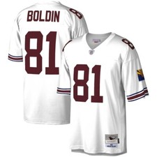 Arizona Cardinals Anquan Boldin #81 Mitchell & Ness White 2003 NFL Legacy Jersey
