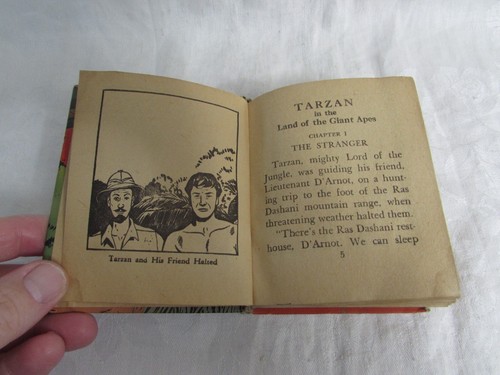 VTG 1949 Big Little Book Tarzan Land of The Giant Apes Whitman BLB hc - Picture 3 of 6