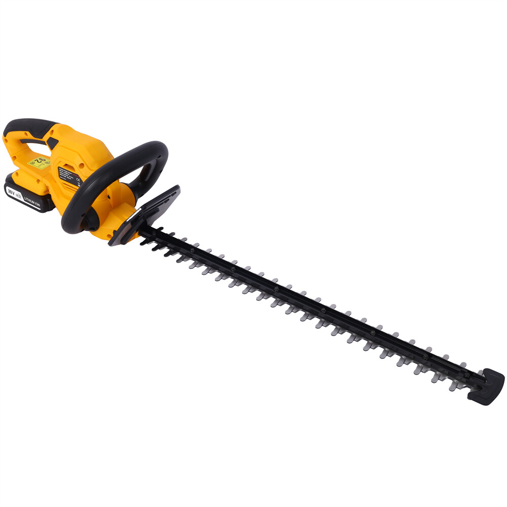 20V Li-Ion Compact Hedge Trimmer Cordless 22" Dual-Action Blades Max 3000 sq ft