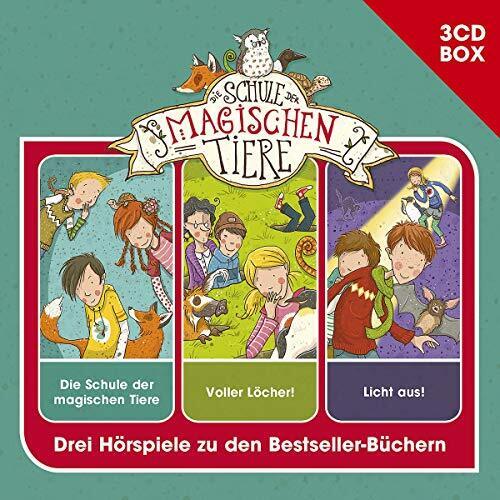Image of Die Schule der ma Die Schule der magischen Tiere   3CD Hörspielbox Vol  1  CD 