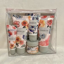 Lotion Gift Set Vintage  Co Top To Toe Kit New Unused Lip Body Foot Hand Bath