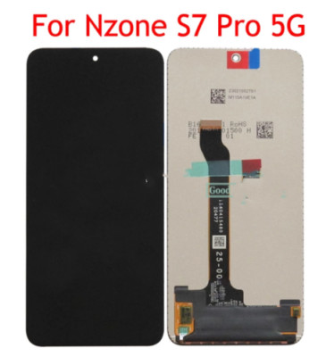 Black 6.6 inch For Nzone S7 Pro 5G SP200 LCD Display Touch Screen