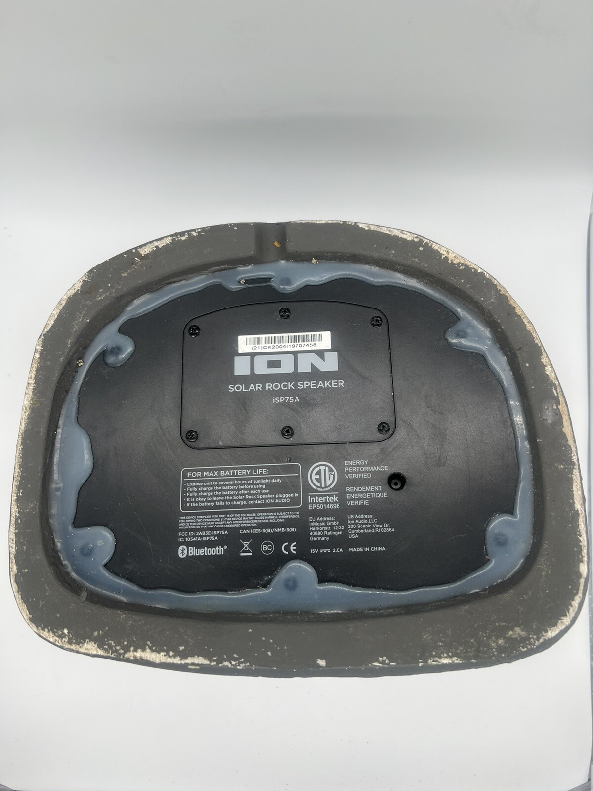 ION Solar Stone Multi Bluetooth Outdoor 