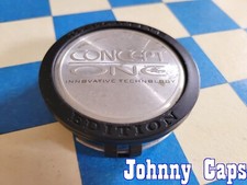 Concept One Wheels Na. Blank. . Custom Matte Black Center Cap 89 Qty. 1