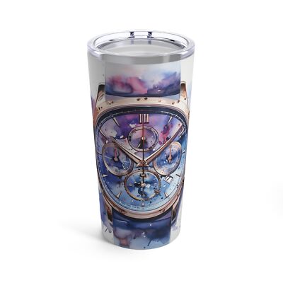 Watch Lover's Delight: Artful Ceramic Tumbler for Automatic Watches Enthusiasts