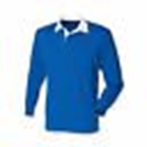 Front Row Herren Sport Rugby Shirt, Langarm