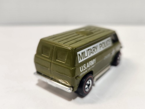 Hot Wheels Vintage Redline Khaki Kooler Flying Colors Super Van Plastic Base - Picture 6 of 10