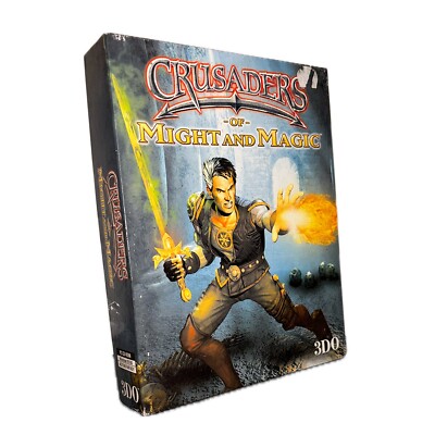 Crusaders of Might & Magic PC Spiel Big Box  Infogrames 3DO Retro Heroes 2000