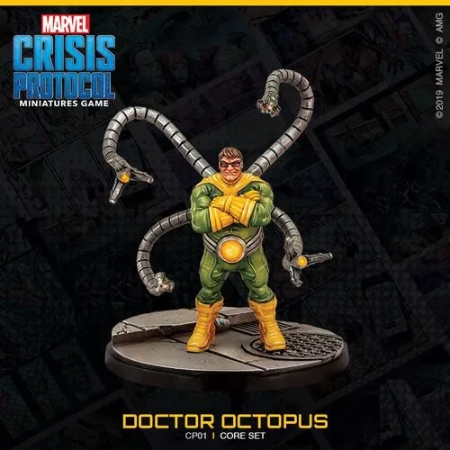 Marvel Crisis Protocol Doctor Octopus 28mm Unpainted and