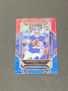KADARIUS TONEY 2021 PANINI SELECT TRI-COLOR PRIZM #252 #ed 122/149