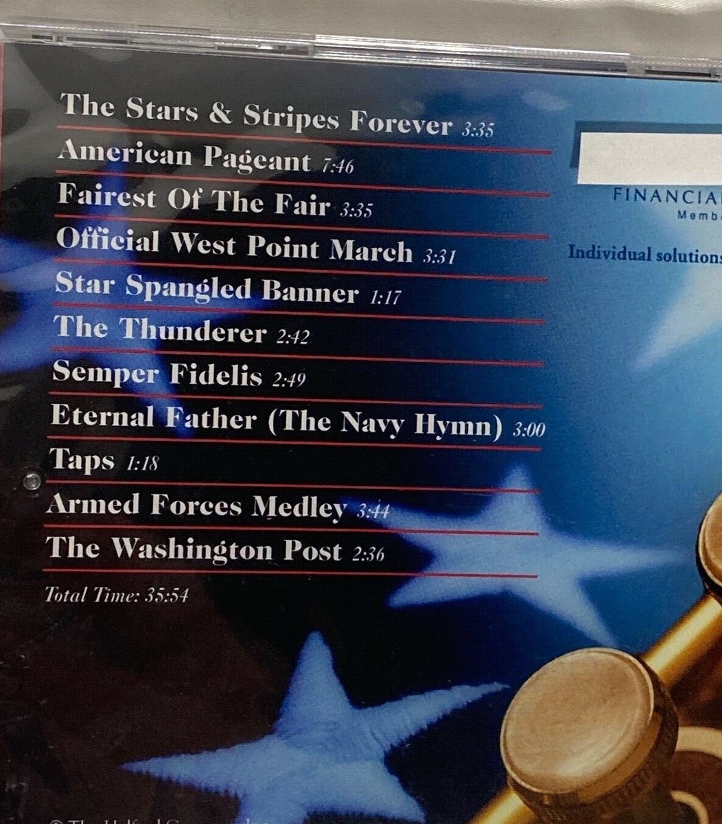 A Salute to America! Patriotic Music CD 2010