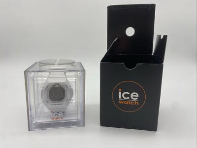 Ice Watch Kinderuhr Kautschuk ICE digit ultra - weiß NEU & OVP