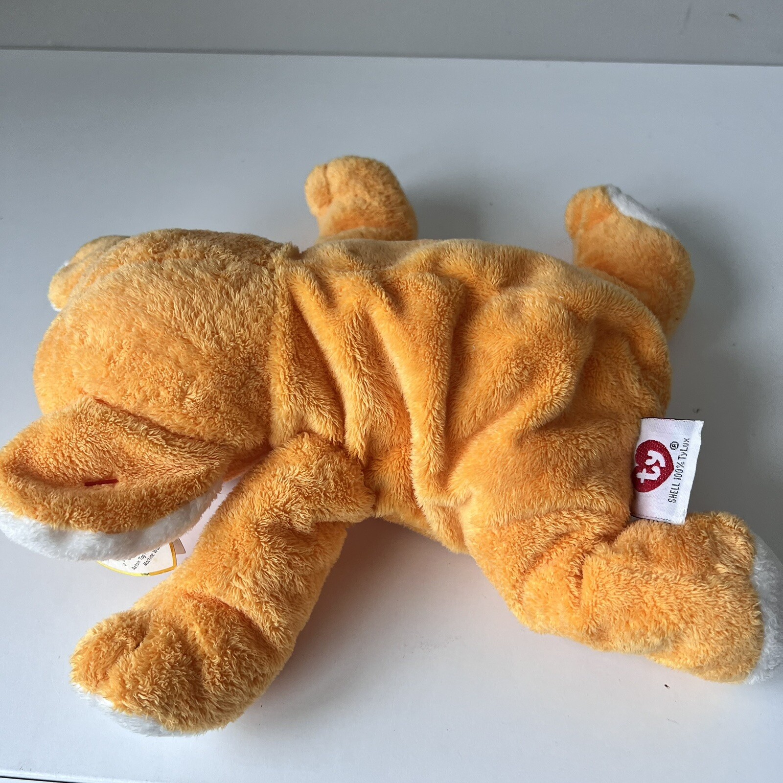 2003 Ty Pluffies Plush Pookie Koala Bear Orange Beanie Baby Stuffed
