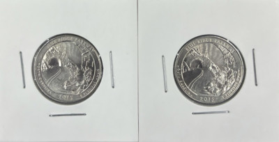 2015 P&D BLUE RIDGE PARKWAY CIRCULATED, 2 Coins | eBay