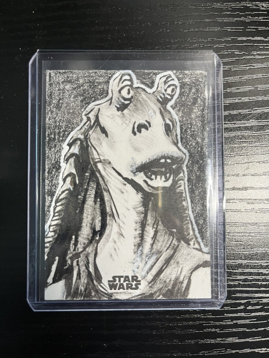 topps STAR WARS ジャー・ジャー・ビンクス 1/5
