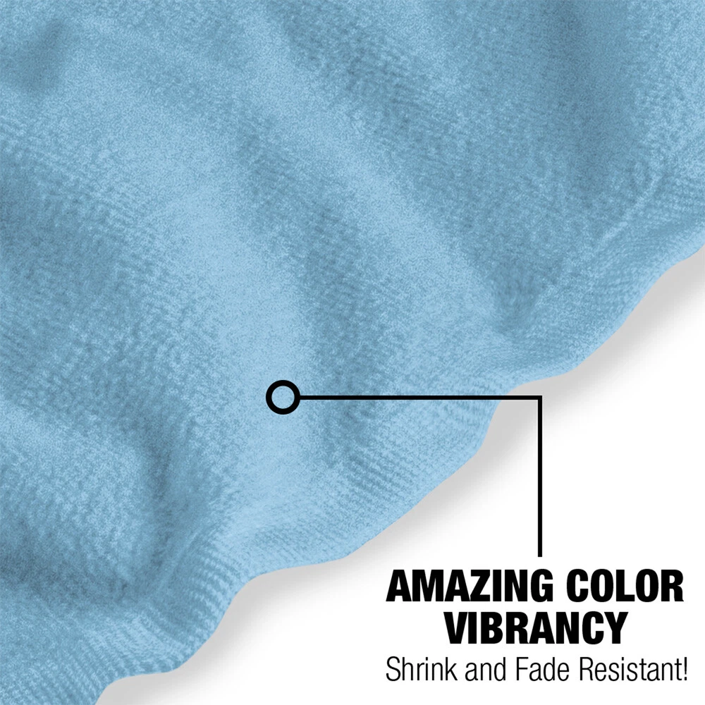 Upper Iowa University Beach Towel/Bath Towel, 30"x60" Radial Dots