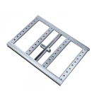 T4W rotary paint stand perforated plate