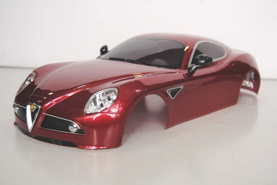 THE RALLY LEGENDS EZQ8R100 Carrozzeria ALFA ROMEO 8C Verniciata + Accessori - Immagine 4 di 4