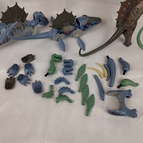 Vintage 2001 LEGO Dinosaurs Lot Styracosaurus 6722 6719 6721 6720 1371